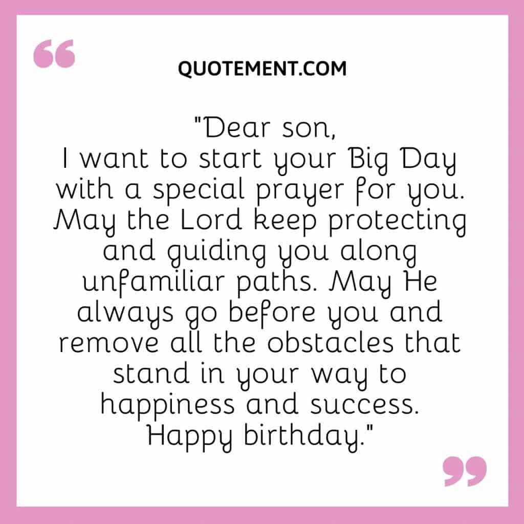 120 Best And Most Inspiring Birthday Prayers To My Son