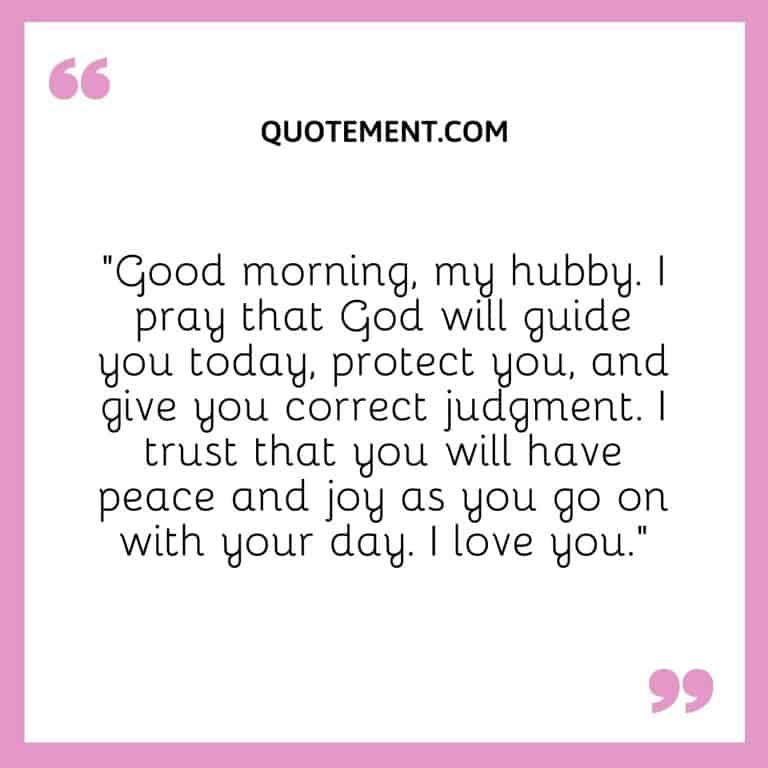 107 Good Morning Prayers For My Husband's Protection In 2023