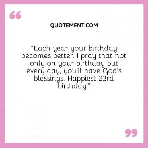 140 Adorable Happy 23rd Birthday Quotes, Wishes, & Captions