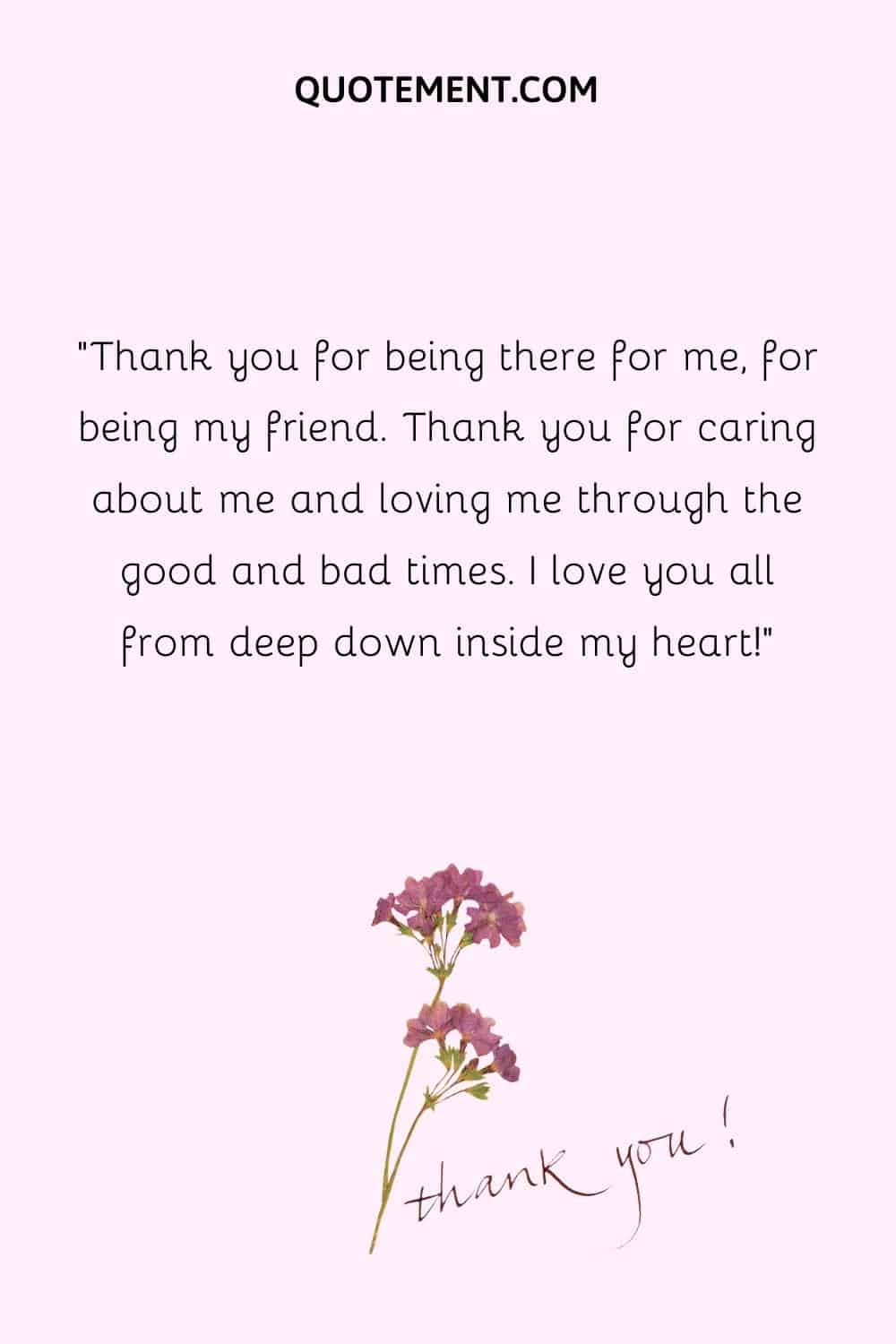 30 Heartfelt Ways to Say Thank You for Being There for Me on a