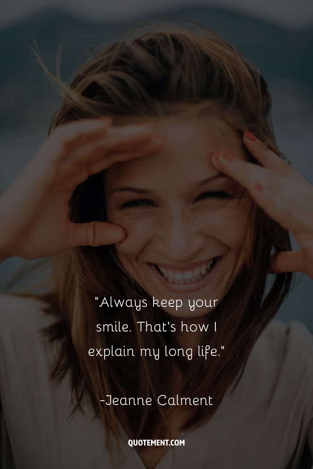 a girl with a beautiful smile representing smile quotes