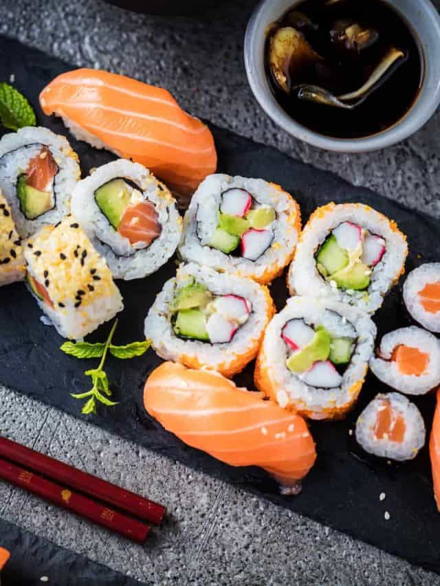 sushi rolls