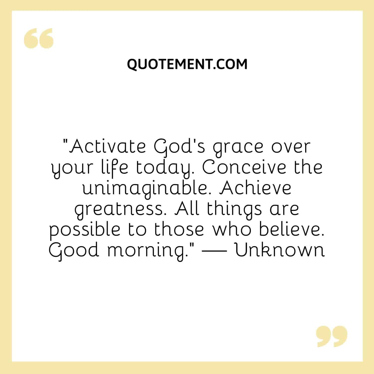 Activate God’s grace over your life today