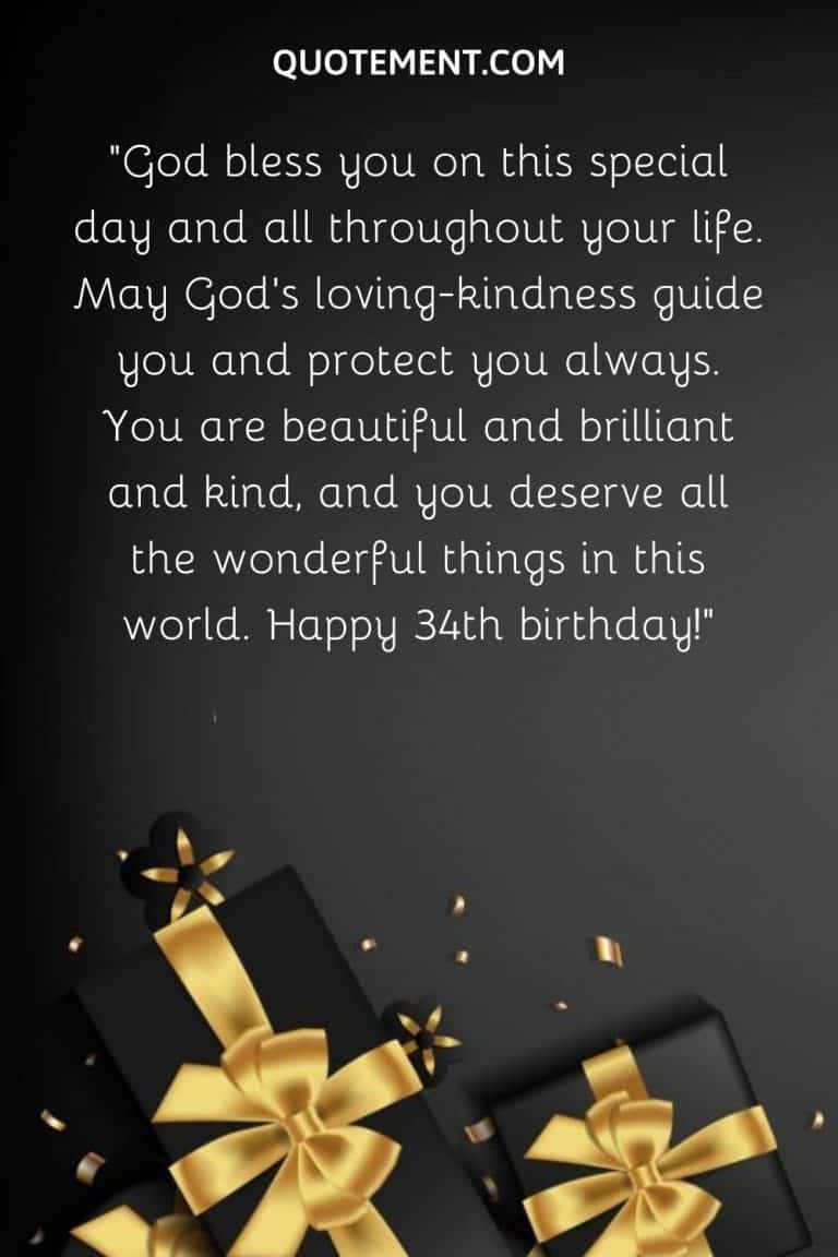 120 Awesome Happy 34th Birthday Quotes And Wishes