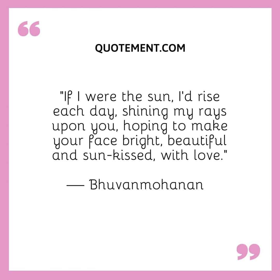 I'd rise each day