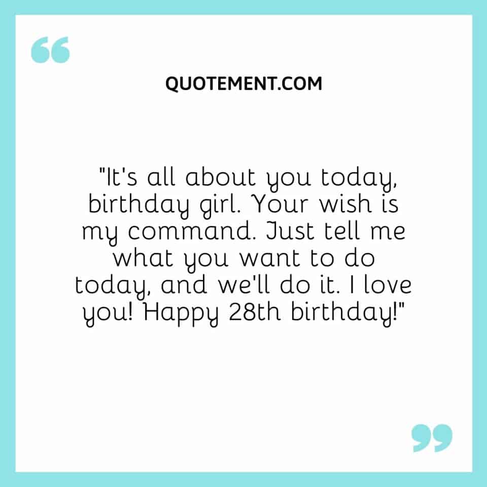 130 Bombastic Happy 28th Birthday Quotes & Captions