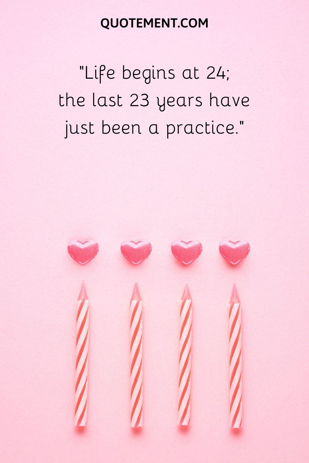 130 Fabulous Happy 24th Birthday Quotes & Captions