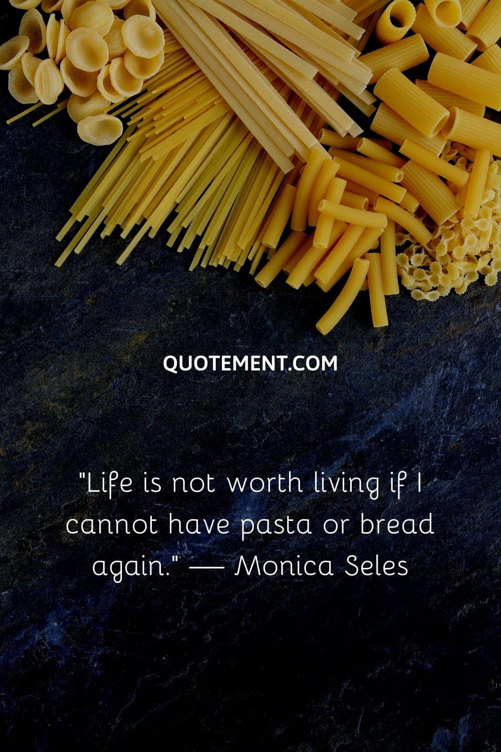 Life is not worth living if I cannot have pasta or bread again