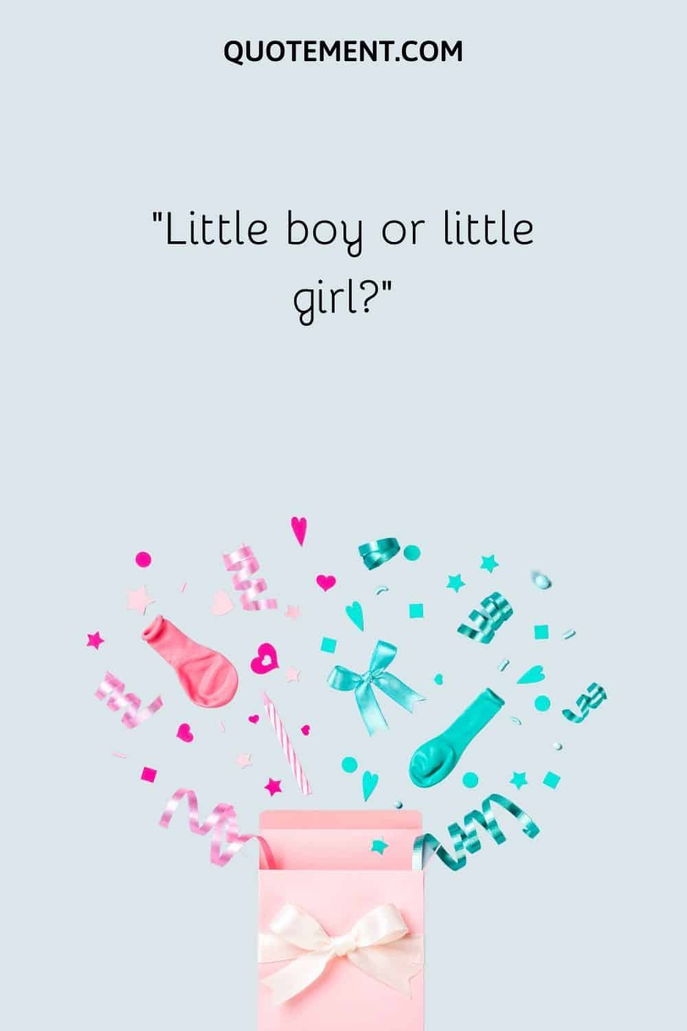 Little boy or little girl