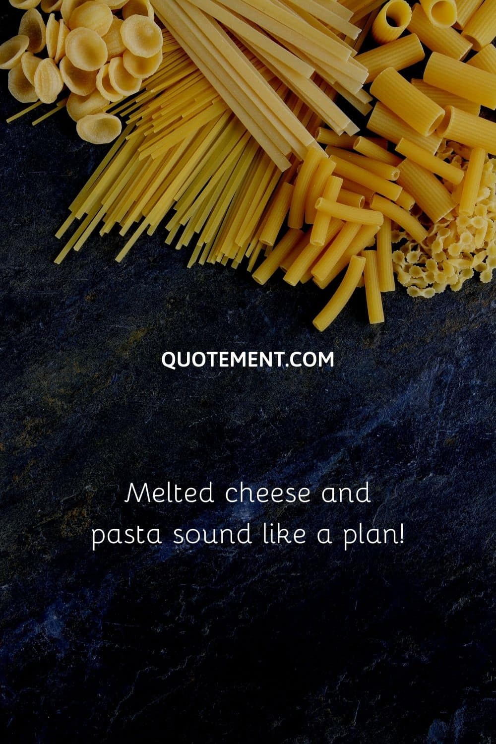 Melted cheese and pasta sound like a plan