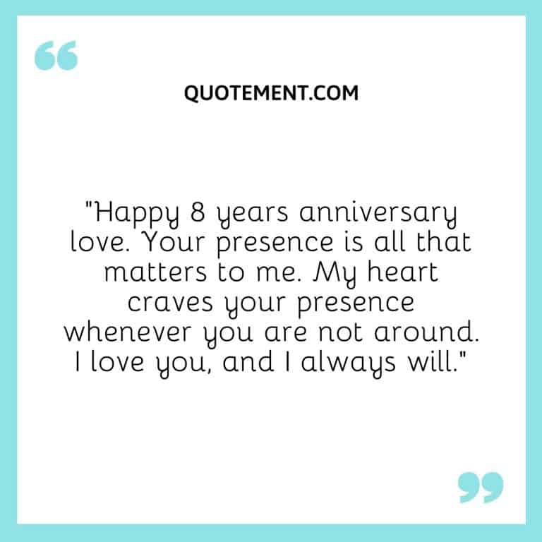 110 Happy 8 Years Anniversary Wishes For Husband & Wife