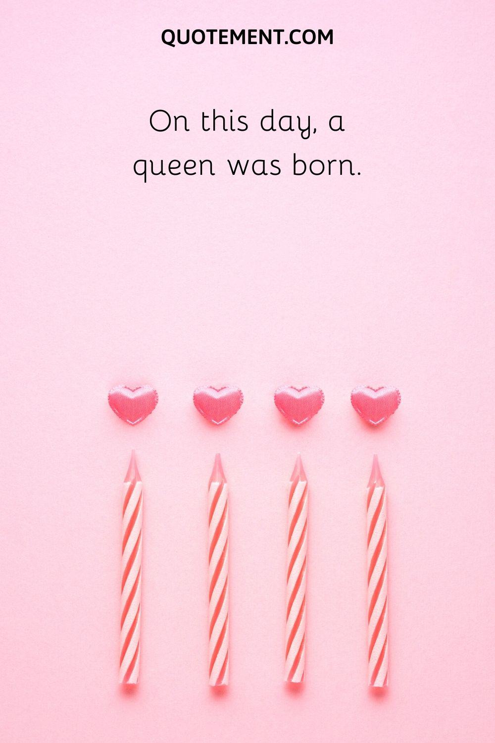 On this day, a queen was born