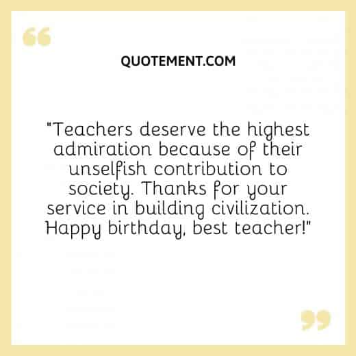 120 Best Heart Touching Birthday Wishes For Teacher