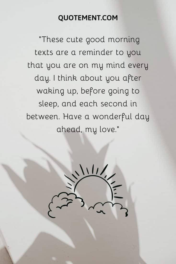 sweet good morning message for my long distance friend