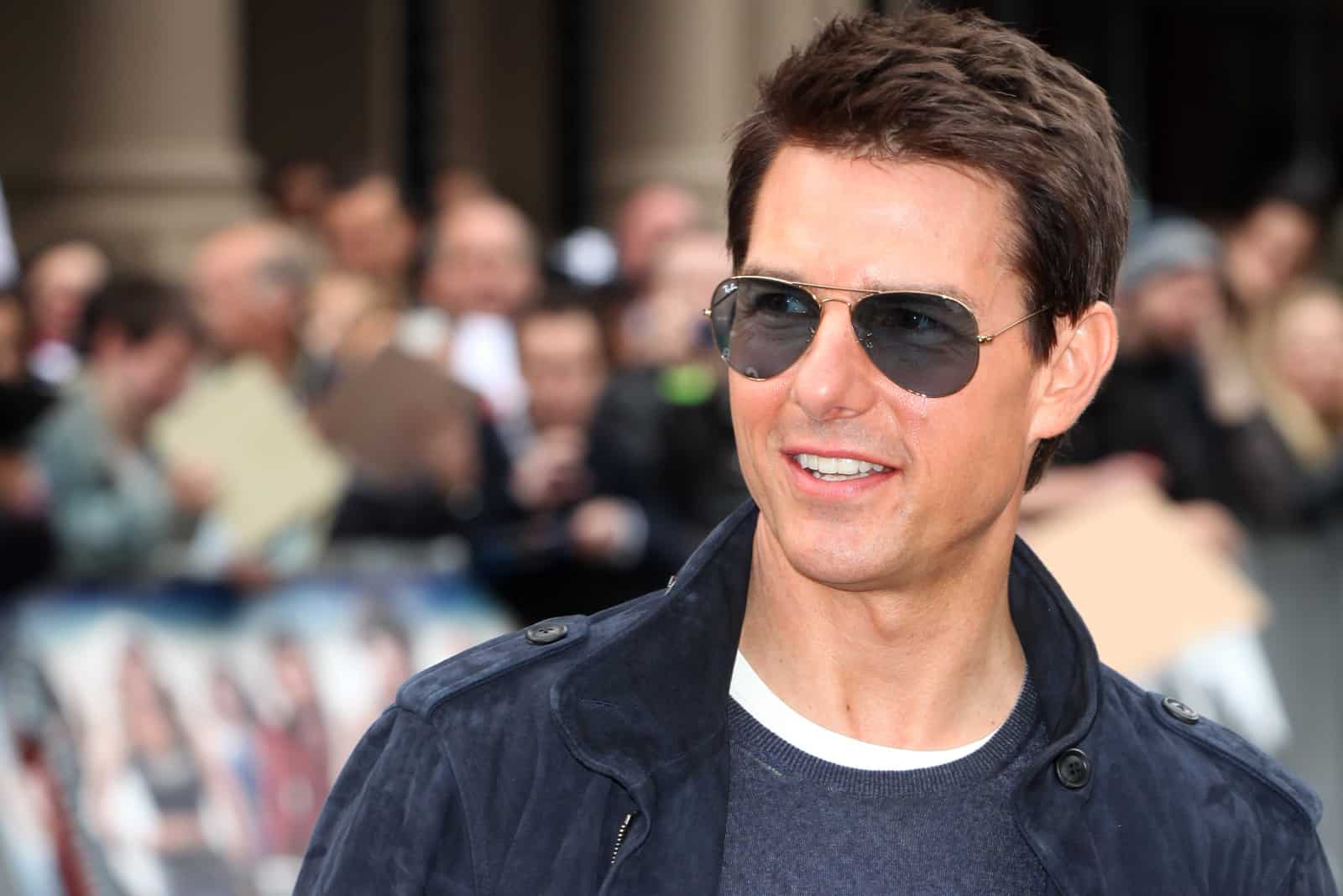 Tom Cruise on the movie premiere