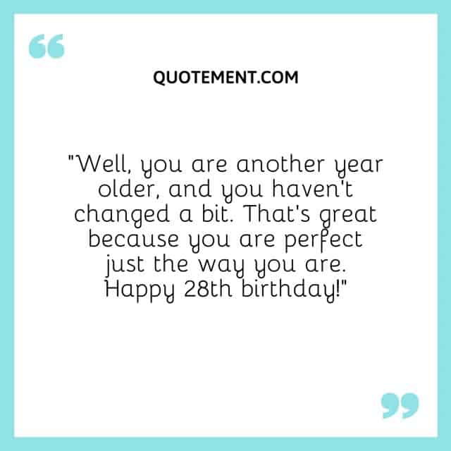 130 Bombastic Happy 28th Birthday Quotes & Captions