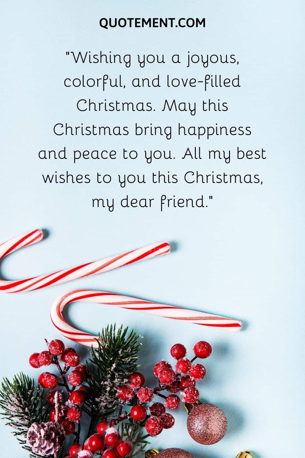 Wishing you a joyous, colorful, and love-filled Christmas
