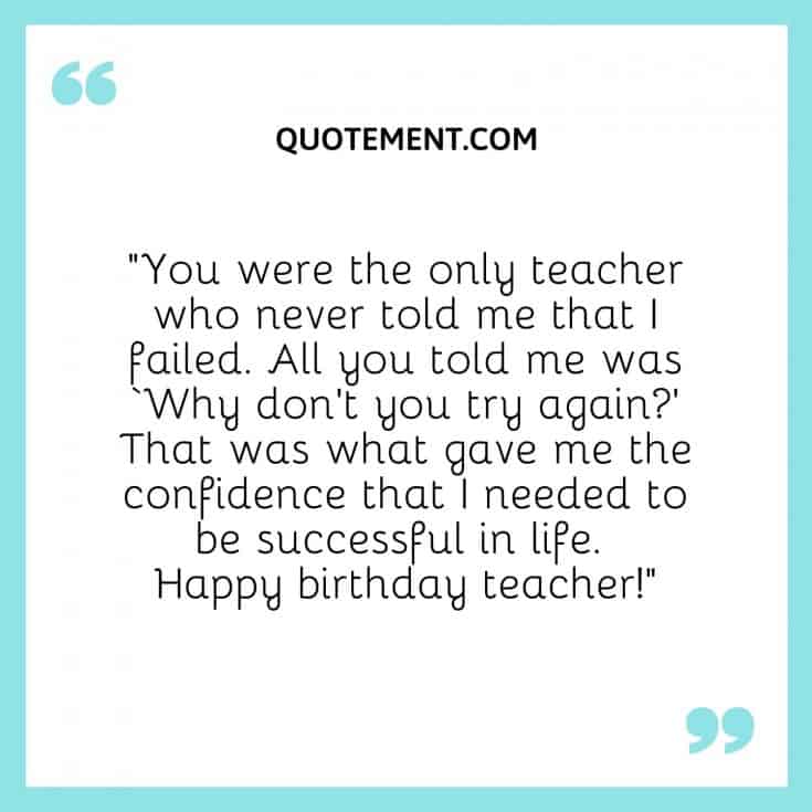 120 Best Heart Touching Birthday Wishes For Teacher