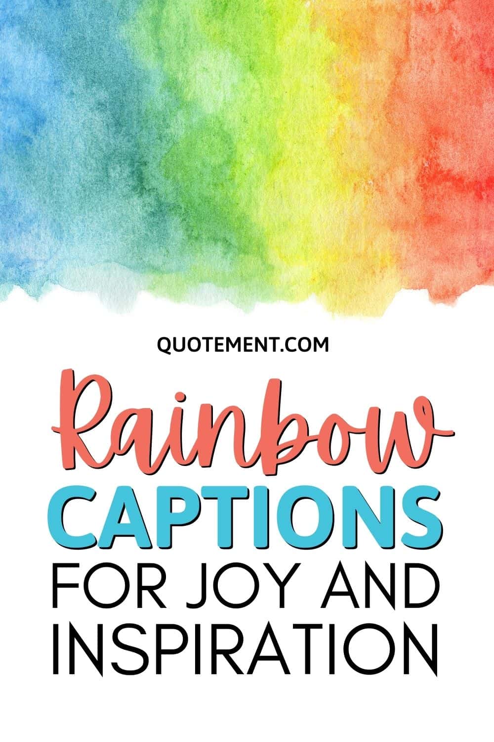 140 Perfect Rainbow Captions To Share Joy & Inspiration
