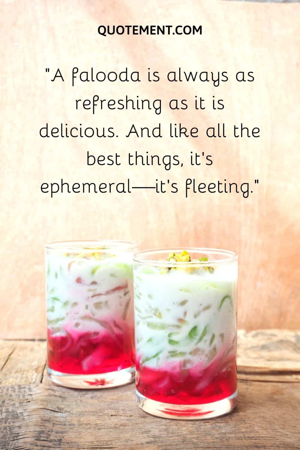 A falooda is always as refreshing as it is delicious