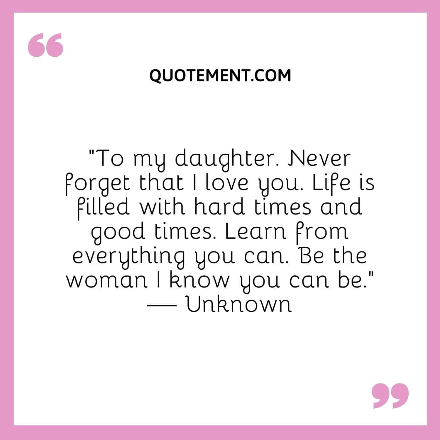 i love my mom quotes from daughter