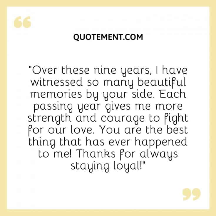 100 Wonderful Happy 9th Wedding Anniversary Wishes & Quotes