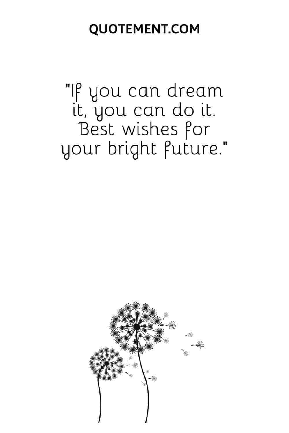 Best wishes for your bright future