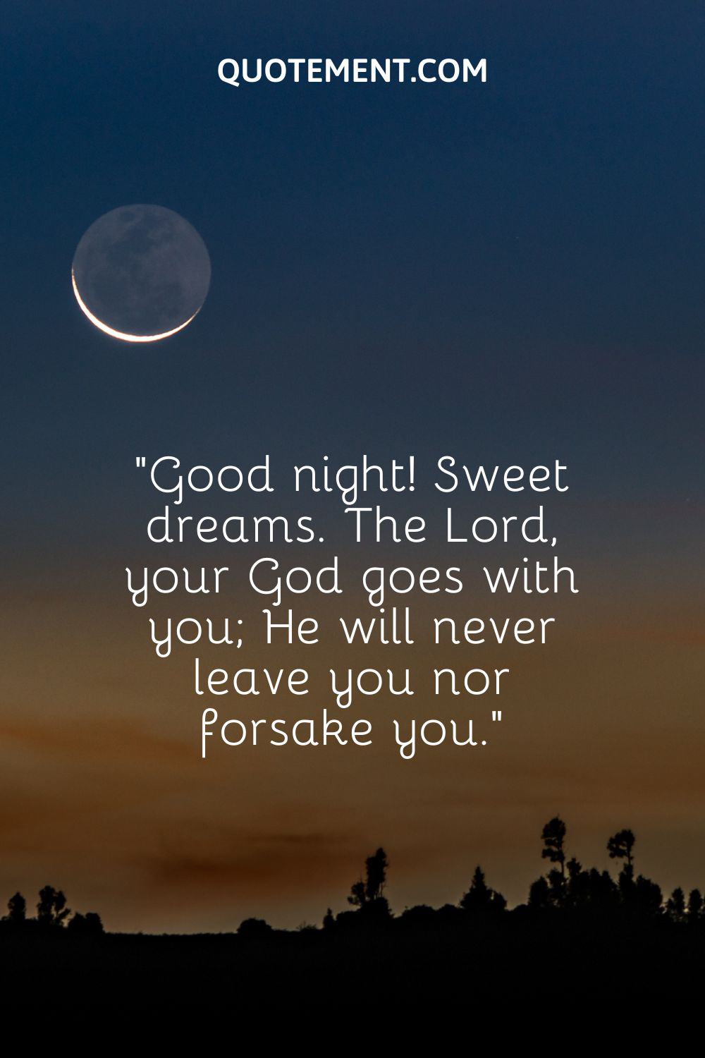 Good night! Sweet dreams.