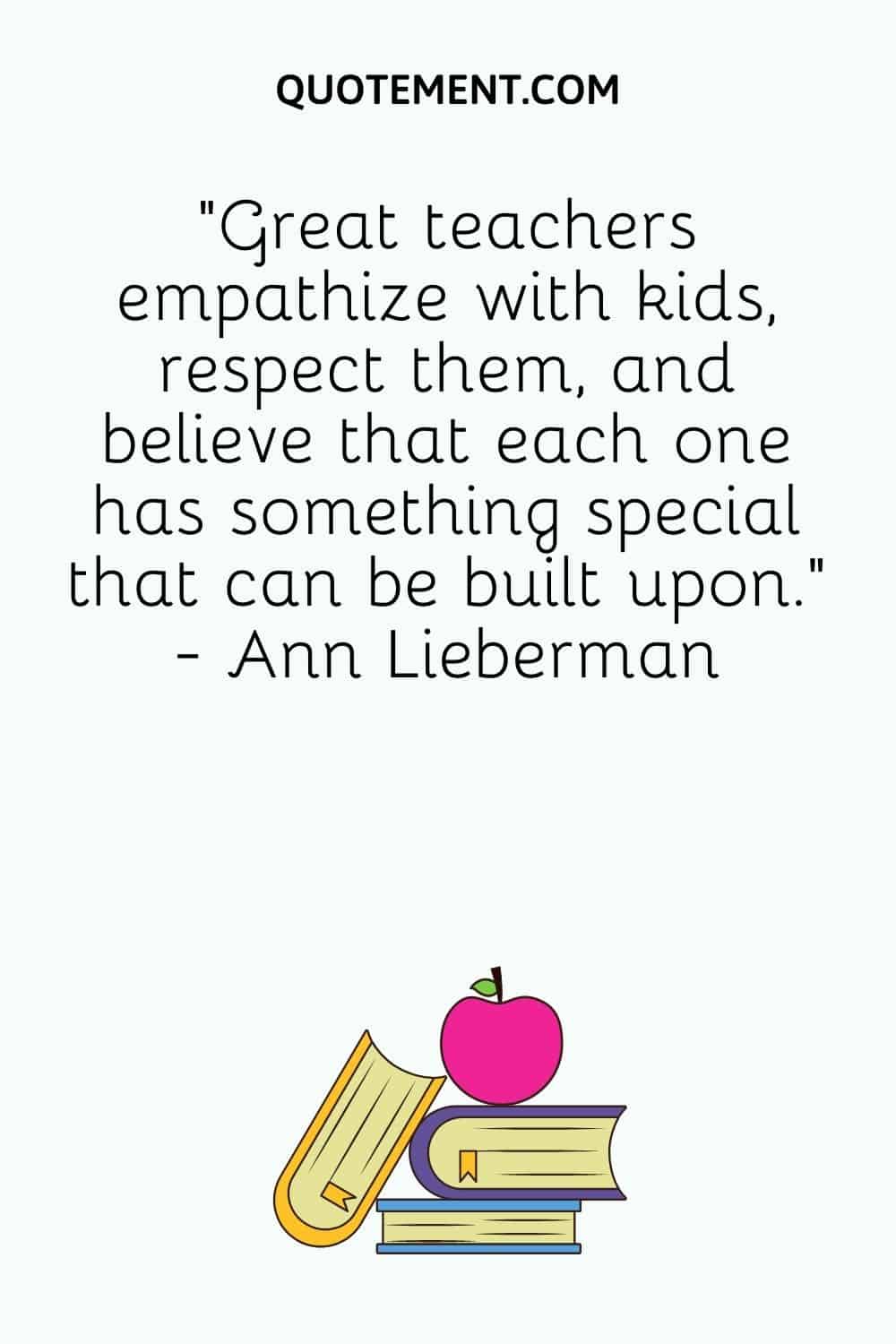 Great teachers empathize with kids