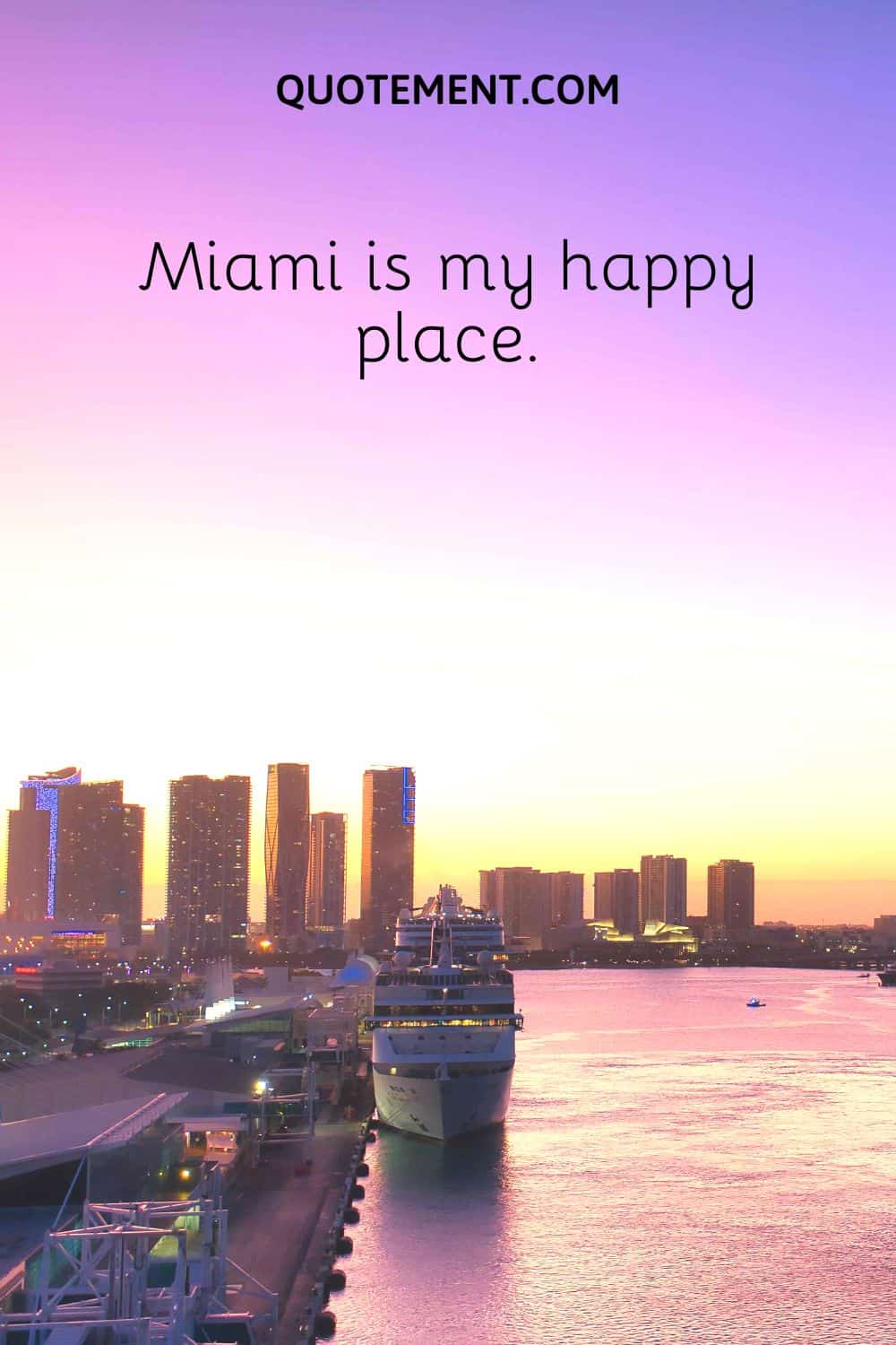 Miami is my happy place