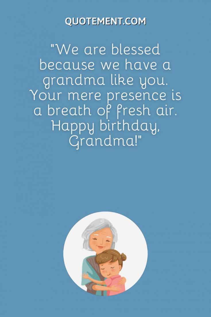Grandmother Birthday Sayings