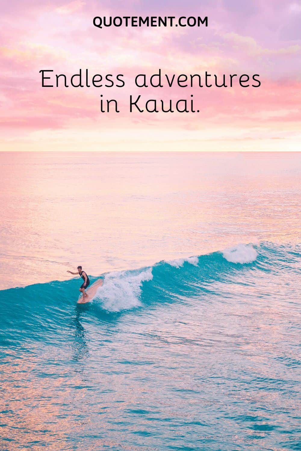 Endless adventures in Kauai.