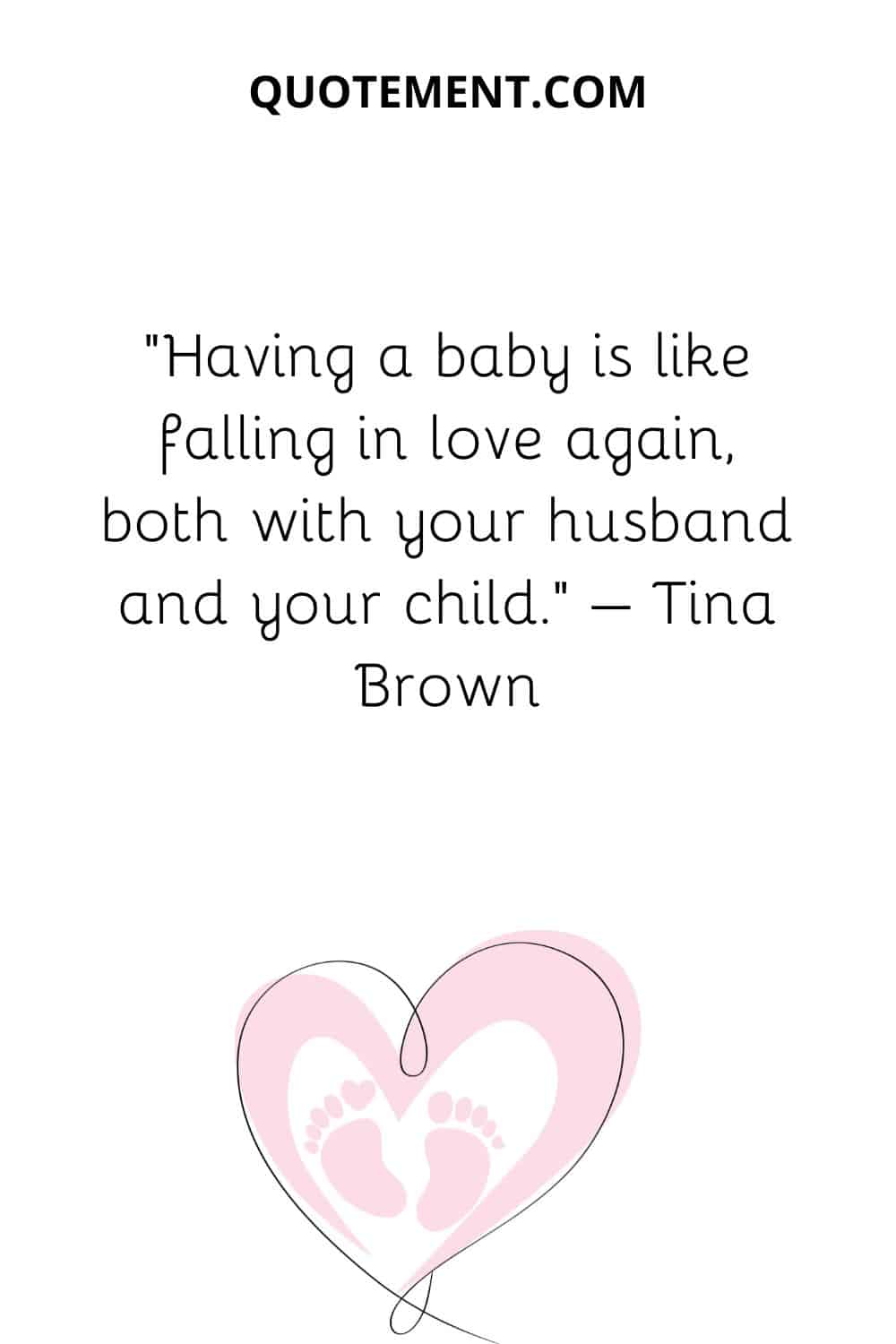 Having a baby is like falling in love again