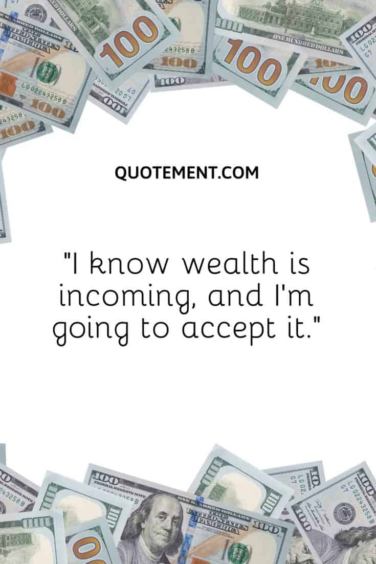 Money Incoming 280 Positive Money Affirmations For An Abundance Mindset