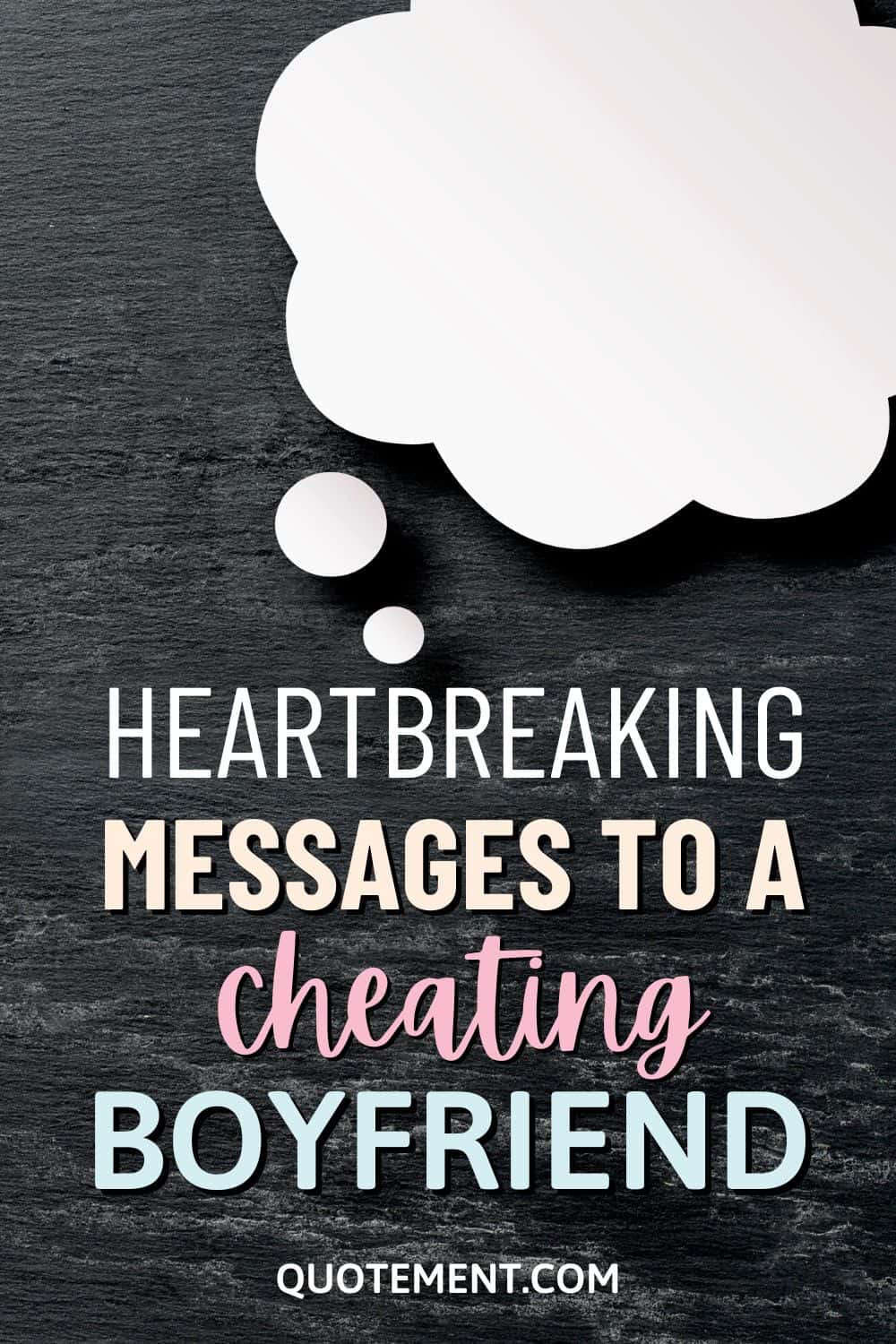 boyfriend cheating text messages