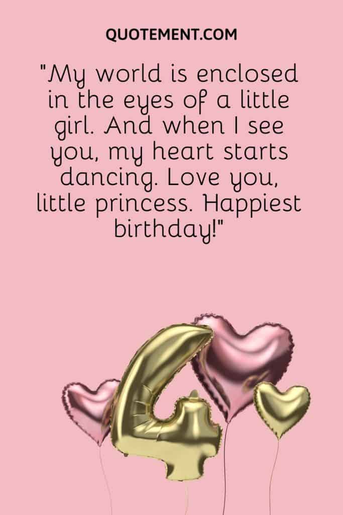 150 Most Adorable Happy 4th Birthday Wishes & Messages