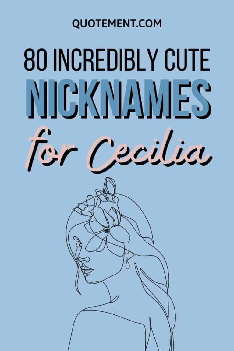 80 Stunning Nicknames For Cecilia To Make Her Feel Loved