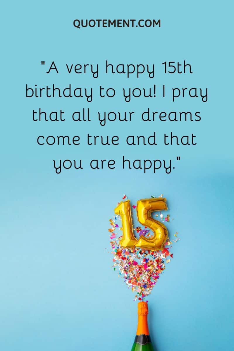 happy birthday 15