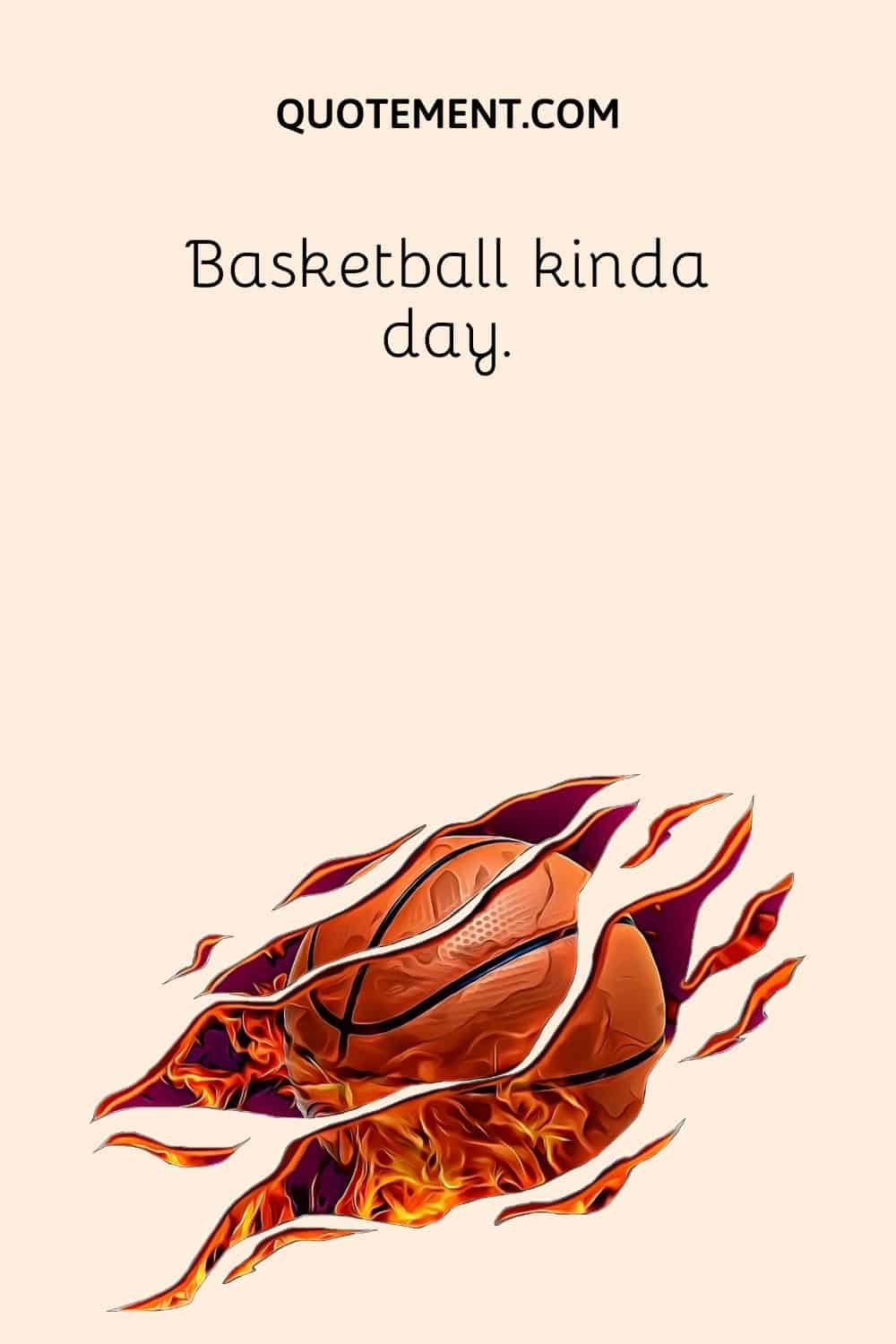 Un día de baloncesto