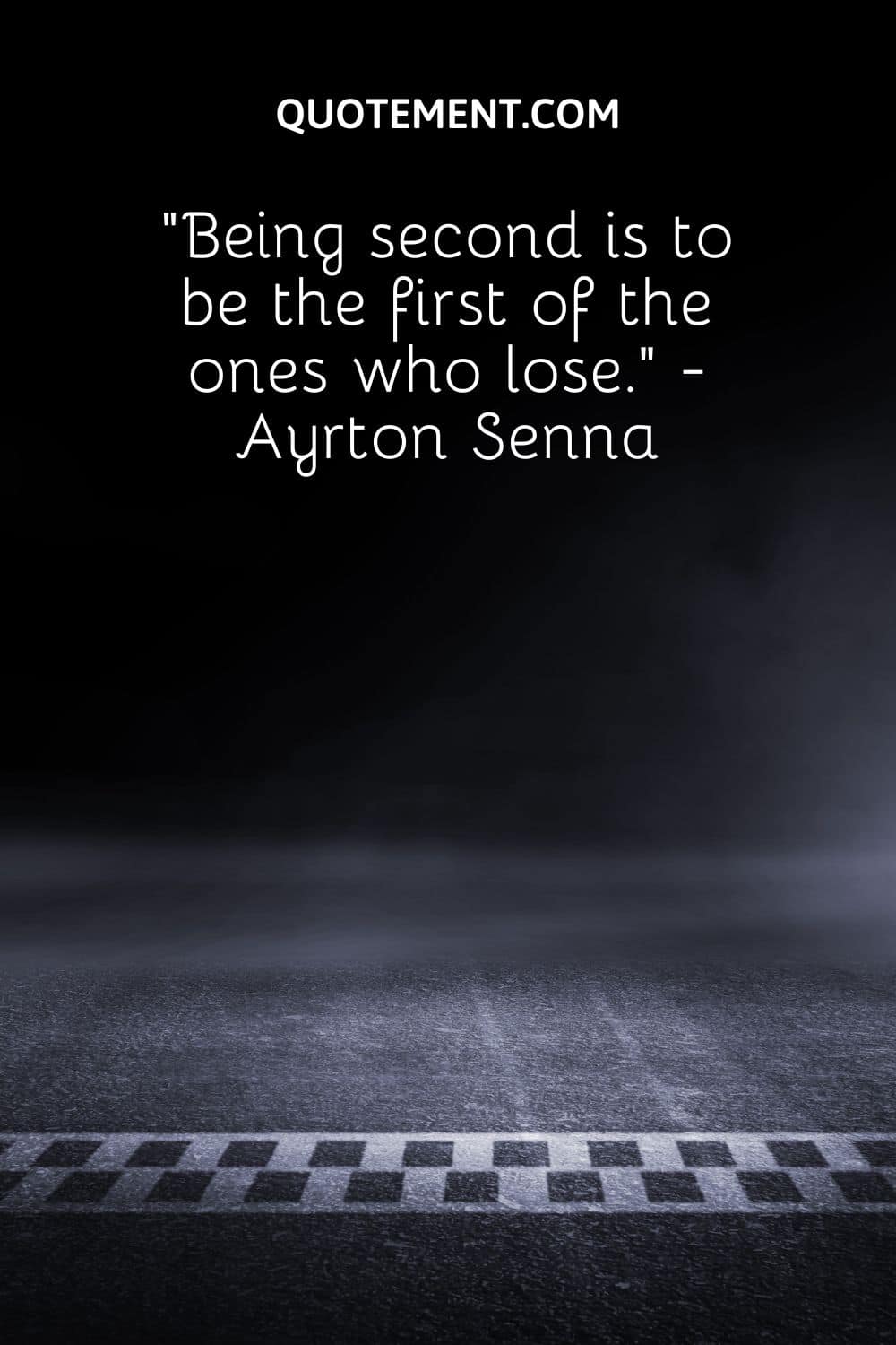 Being second is to be the first of the ones who lose