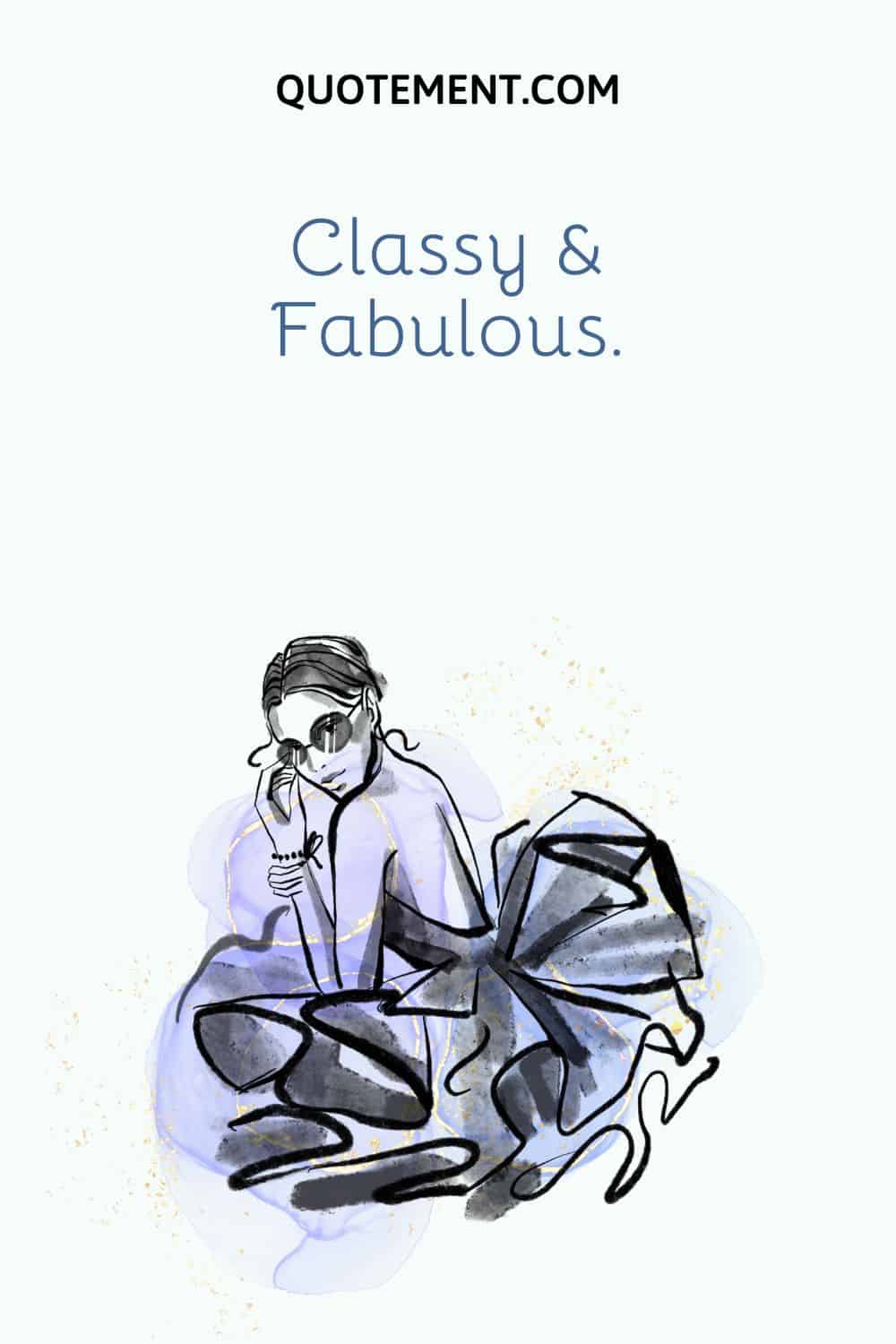 classy girl image representing classy caption for Instagram