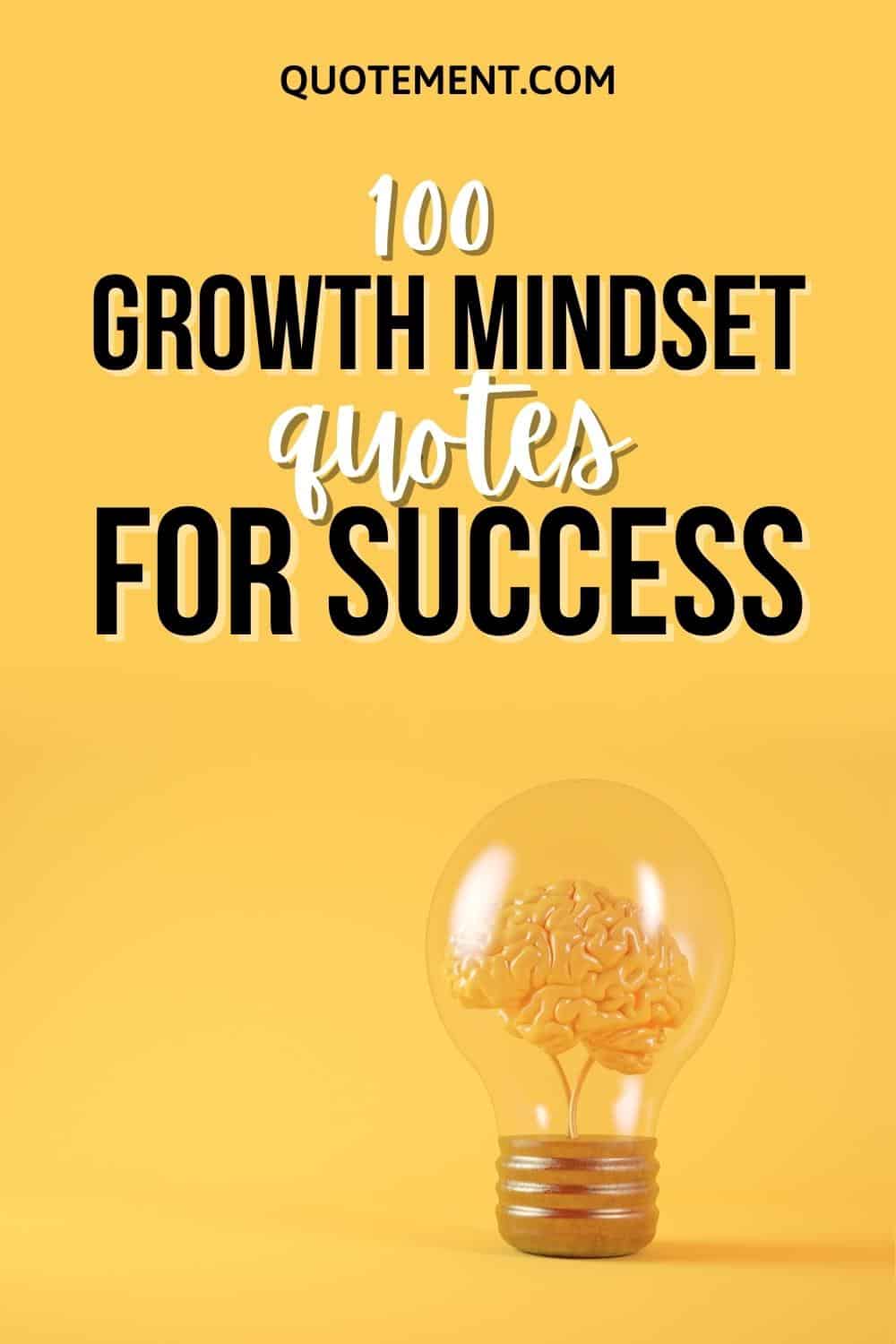 100 Growth Mindset Quotes For Those Who Want To Succeed
