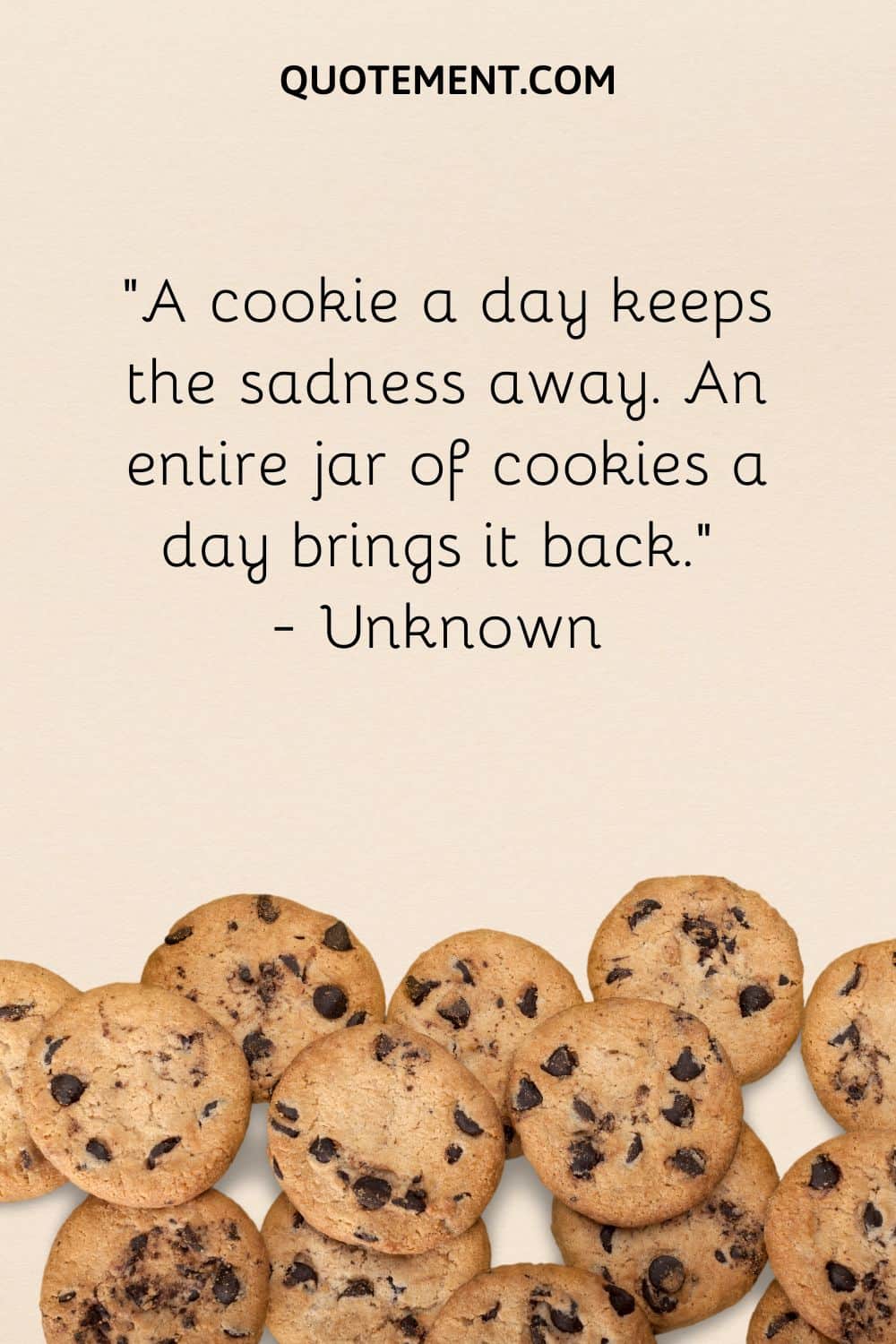 A cookie a day keeps the sadness away