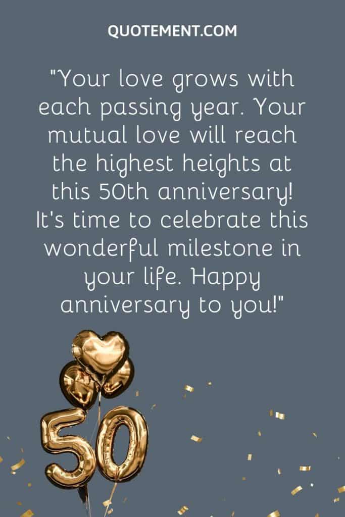 Top 140 Happy 50th Anniversary Wishes For Your Dearest 