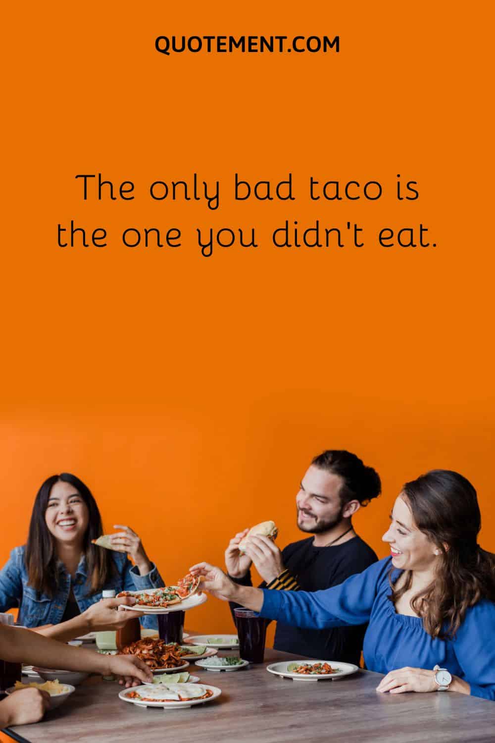 Mexico Instagram caption and friends eating tacos
