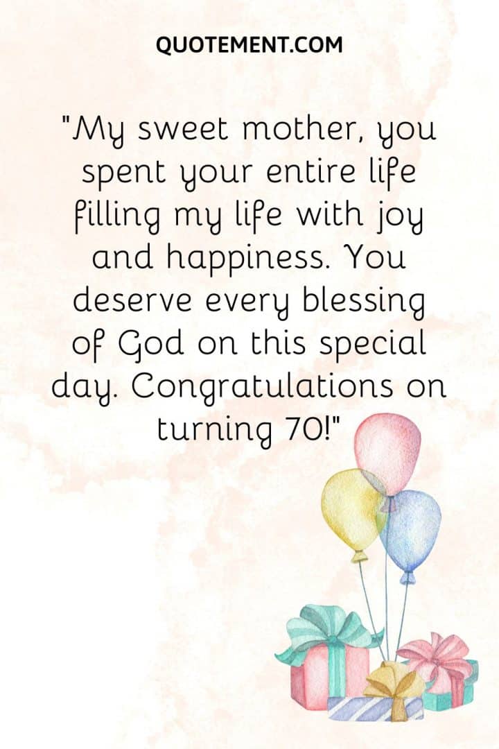 90 Happy 70th Birthday Wishes For Your Dear 70-Year-Old