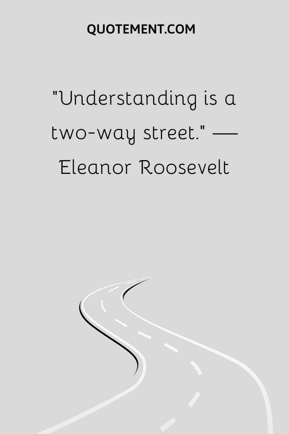 Understanding is a two-way street