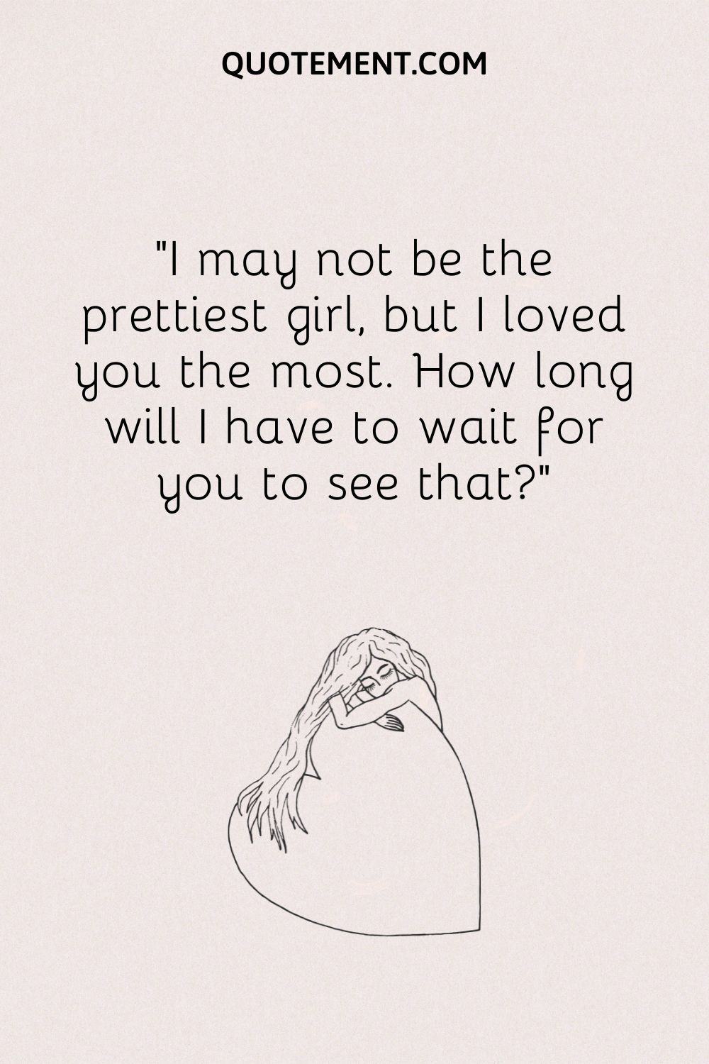 Cute Crush Quotes For Girls   Illustration Of A Girl Representing Cute Secret Crush Quote For Him 