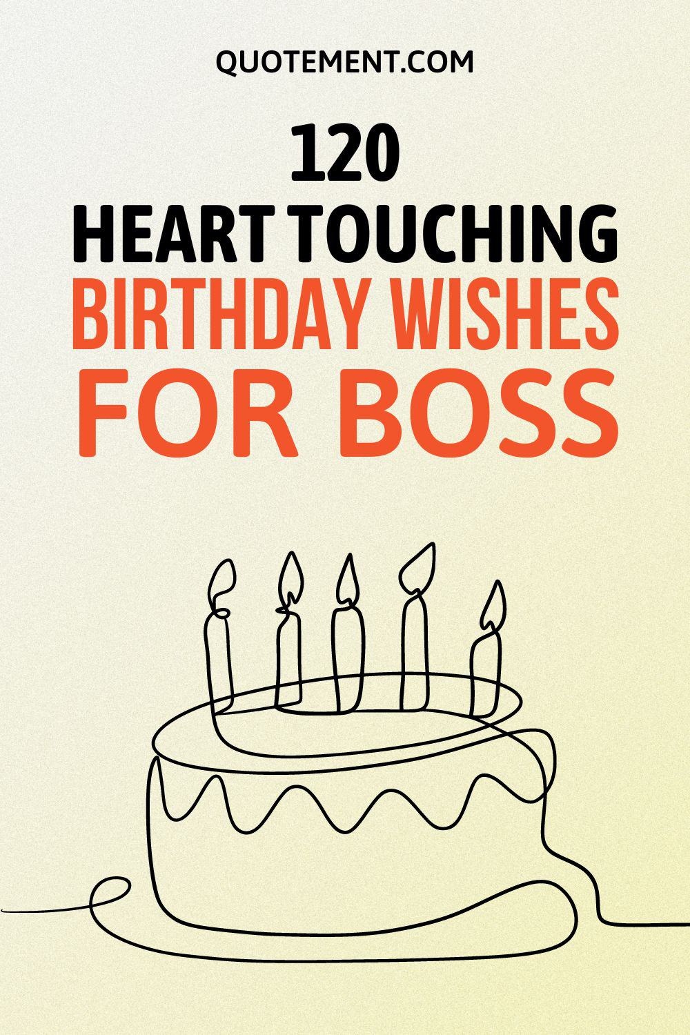 120 Creative & Heart Touching Birthday Wishes For Boss 
