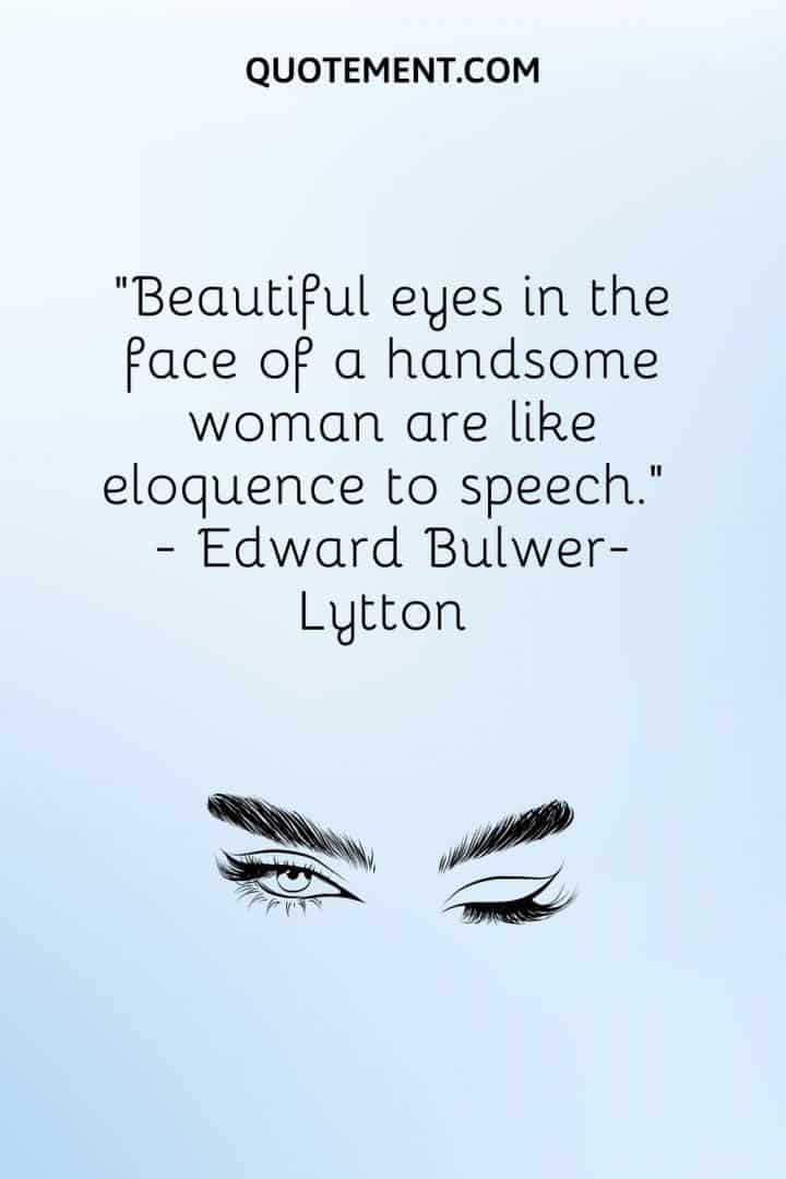 send this to someone with beautiful eyes